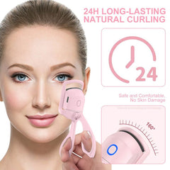 Electric Heated Eyelash Curler – Long-Lasting Lift