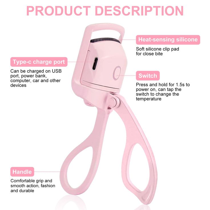 Electric Heated Eyelash Curler – Long-Lasting Lift