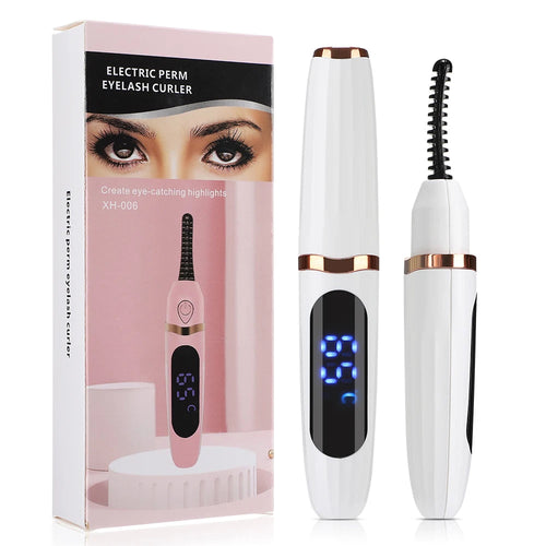 Heated Eyelash Curler – Rechargeable Portable Styler